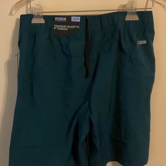 Reebok Men's Dark Teal Athletic Shorts - Picture 2 of 5